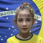 “Brasil com S!” Mini Miss Brasil Alycia Vitória Soares entra no clima da Copa com vídeo divertido que conquista a web